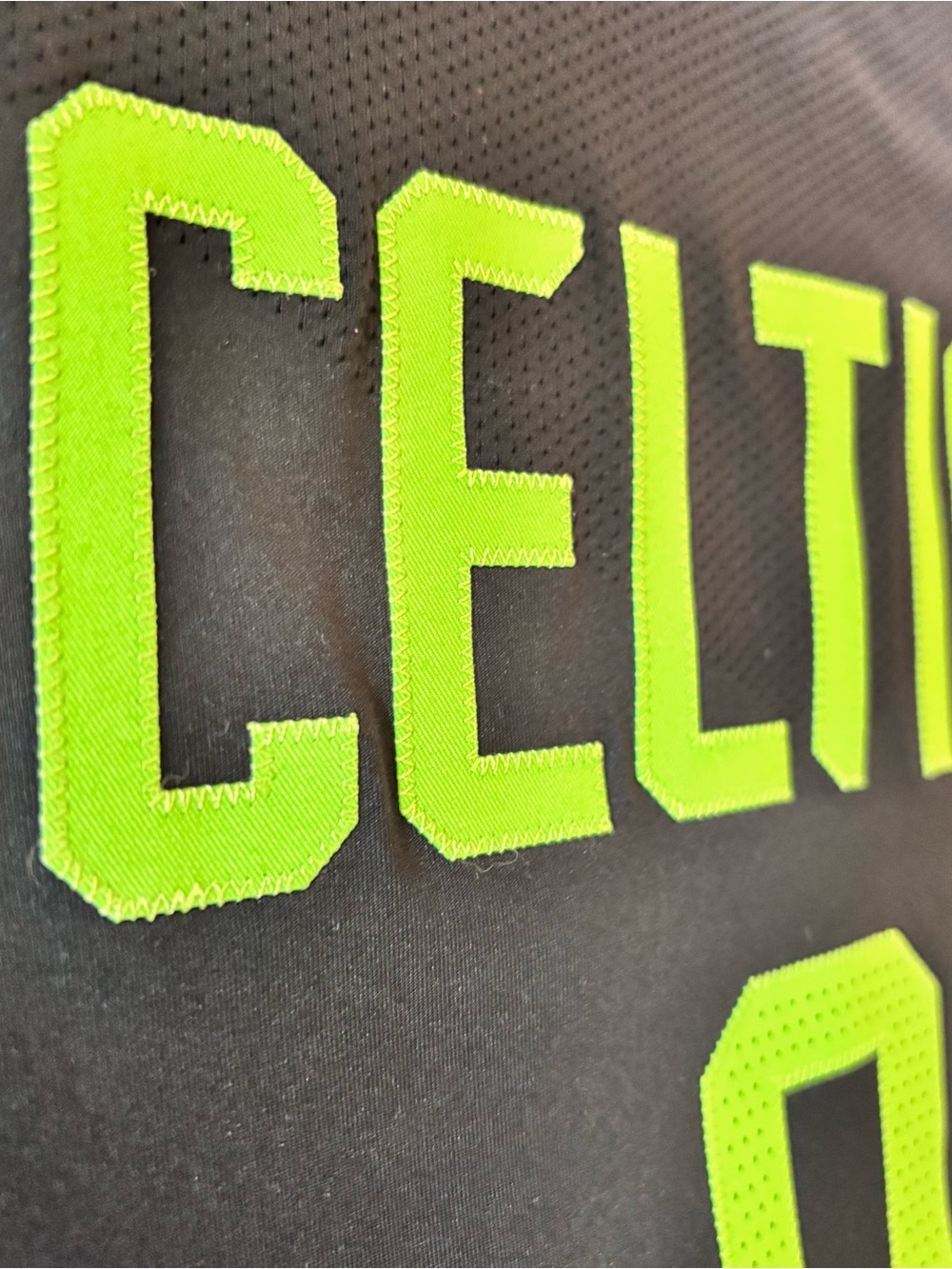 Authentic Jayson Tatum Boston Celtics Jersey Nike NBA City Edition 56 2XL - Picture 8 of 16